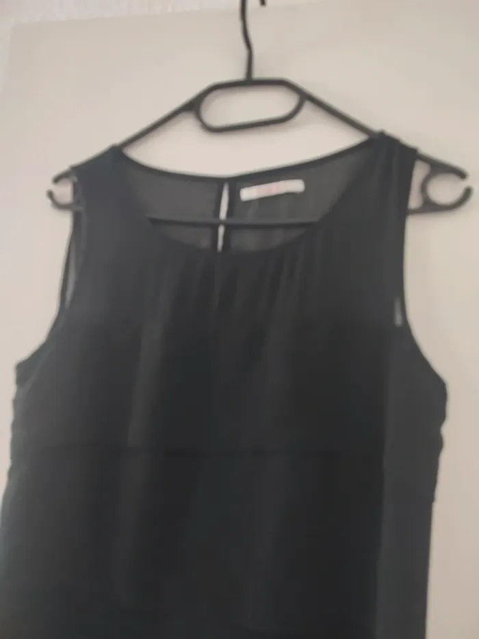 Robe volants camaïeu