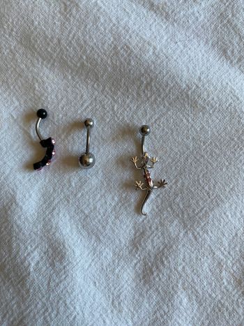 Piercings nombril en acier chirurgical