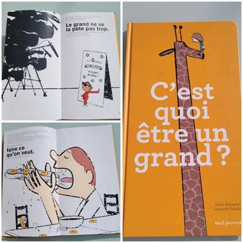 Joli grand livre 🦒 C'est quoi être grand ?