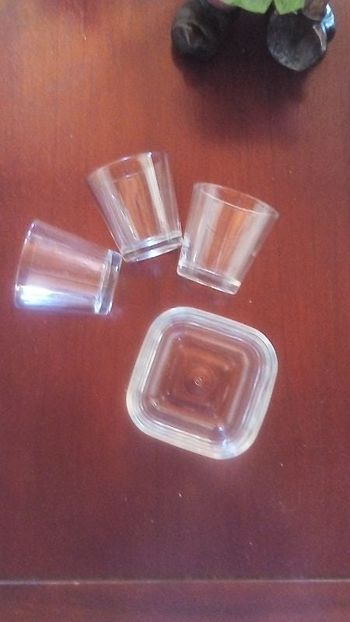 verrines et petit récipient