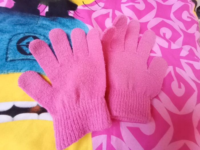 Gants LOL roses 16 cm - photo numéro 2