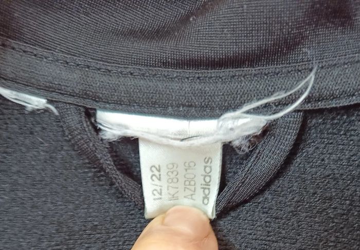 Veste sport manches longues Adidas (E031) - photo numéro 3