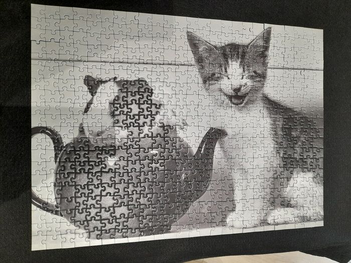 Puzzle chat souris 500 pièces