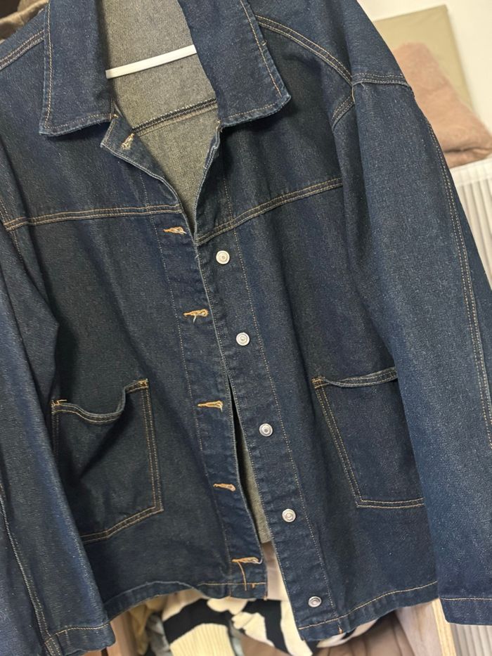 Veste en jean oversized - photo numéro 2