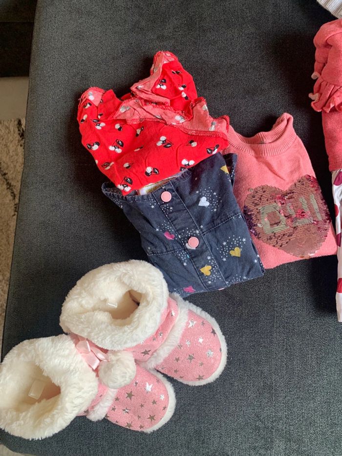 Lot vêtements fille 2 ans - photo numéro 3