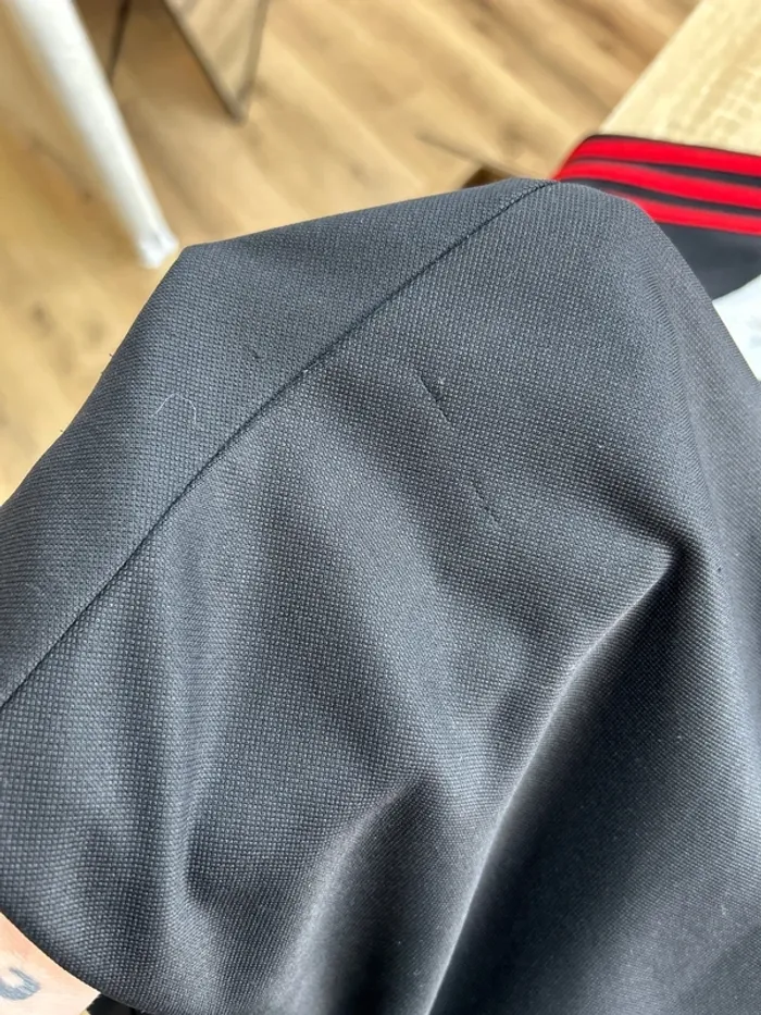 Sweat zip veste adidas duram collège pull homme veste homme taille S taille M - photo numéro 13