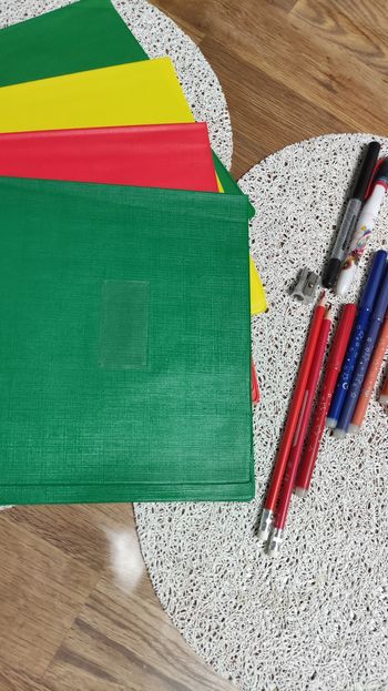 Lot Grand protège cahier A4