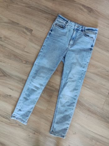 Jean femme taille haute 