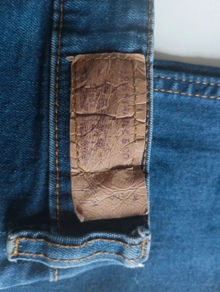 Pantalon jeans femme Levi's Strauss 501 rétro vintage taille 36 coupe droite - photo numéro 7