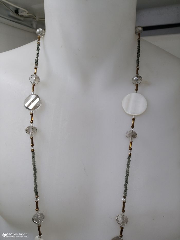 Bijoux pour portable un acte et perle de verre cristal - photo numéro 2