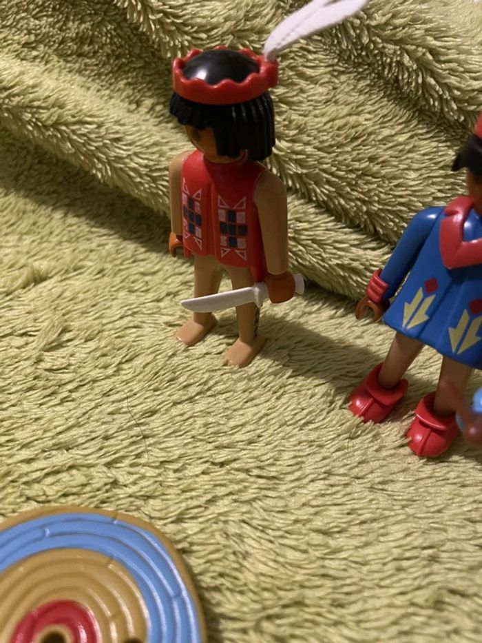 Playmobil Indiens Soldats Nordique Vintage 1974 Geobra - photo numéro 6