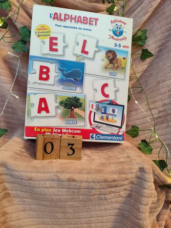 Jeu l'alphabet 