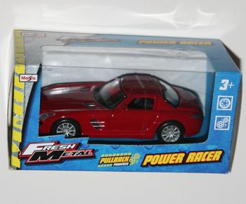 MERCEDES BENZ SLS GULLWING POWER RACER MAISTO 