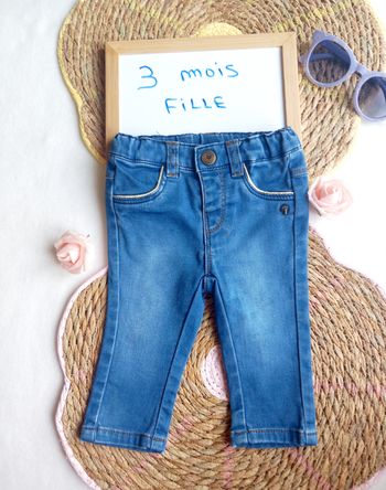 Jeans fille 👧 3 mois