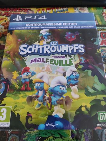 Les Schtroumpfs mission malfeuille PS4 Playstation 4