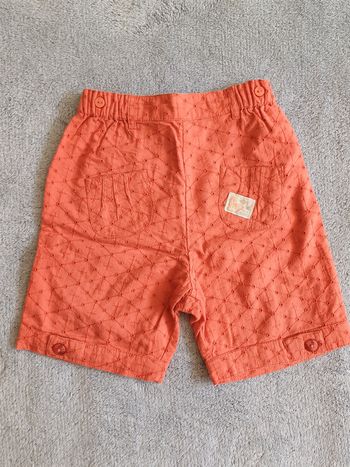 Short coton orange - Sergent Major