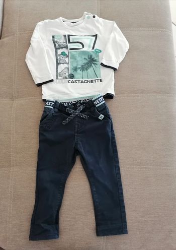 Ensemble lulu castagnette 18 mous