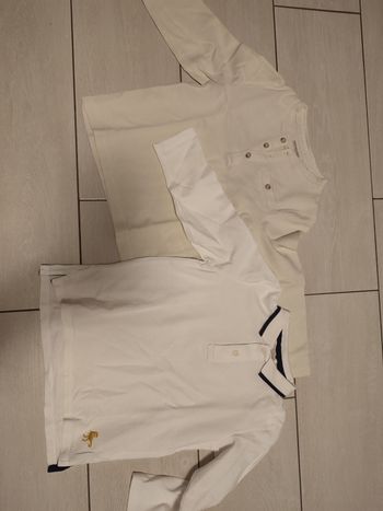 2 polos manches longues