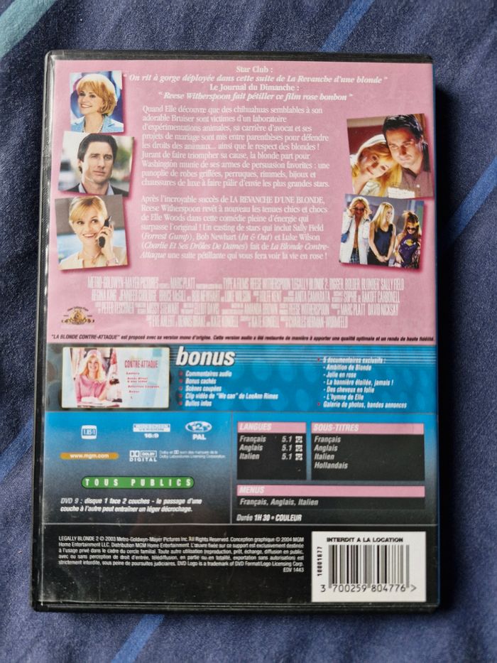 La blonde contre attaque en DVD - photo numéro 2