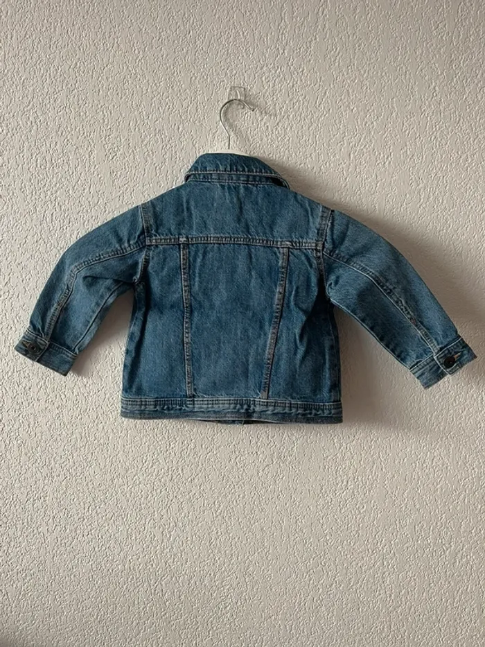 Veste en jean bébé Mango Kids – 12/18 mois (86 cm) - photo numéro 2