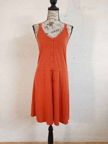 👗 Robe corail Camaïeu – Taille S/M – Bon état