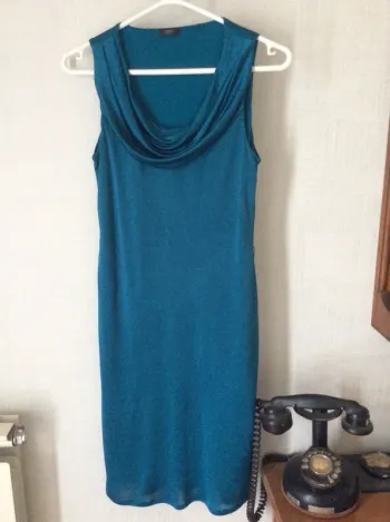 Robe d’été bleu vert