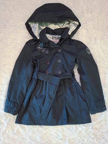 Trench bleu marine