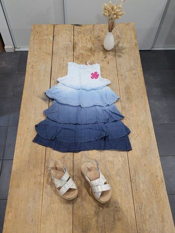 Robe bleue