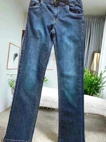Jean taille ajustable bleu garcon 🌹 12 ans 🌹