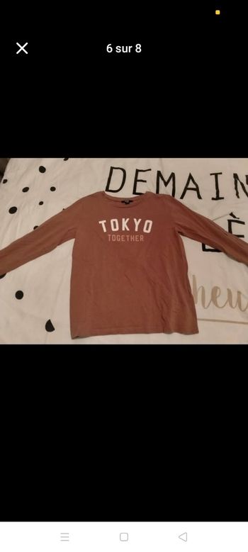 Tee shirt 12 ans fille