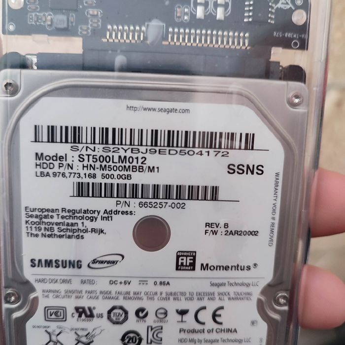 Disque dur externe Samsung 500Go - photo numéro 6