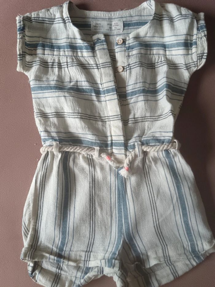 Combinaison short fille