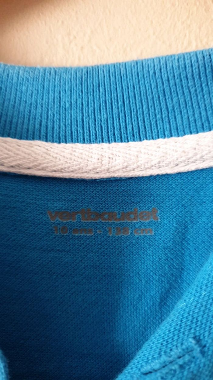 Polo manches courtes 10 ans vertbaudet - photo numéro 3