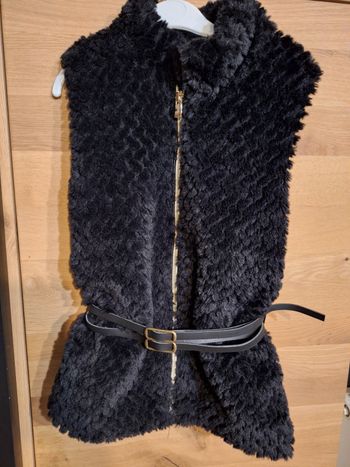 Doudoune noire sans manches