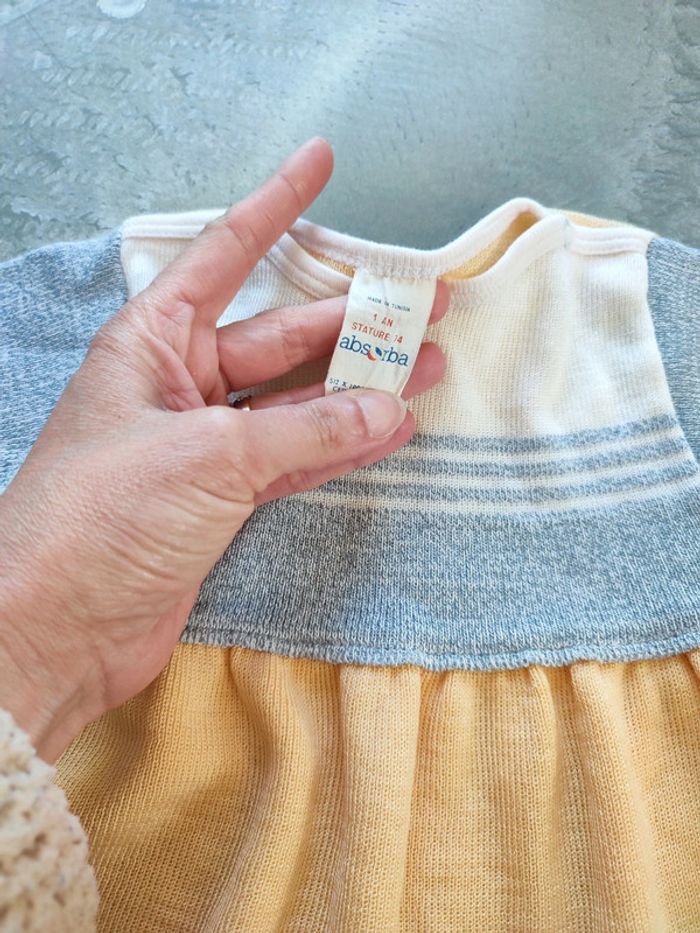 Robe vintage 12 mois absorba - photo numéro 2