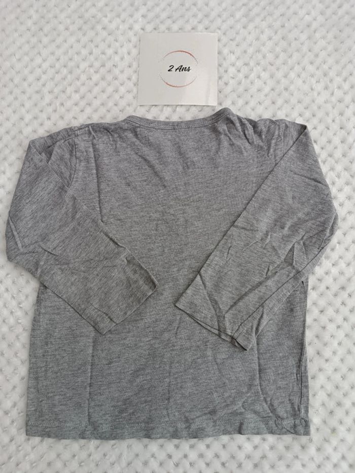 Tee-shirt gris Rock Star – 24 mois - photo numéro 3