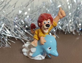 Figurine publicitaire & vintage Lion Max (glaces Motta)