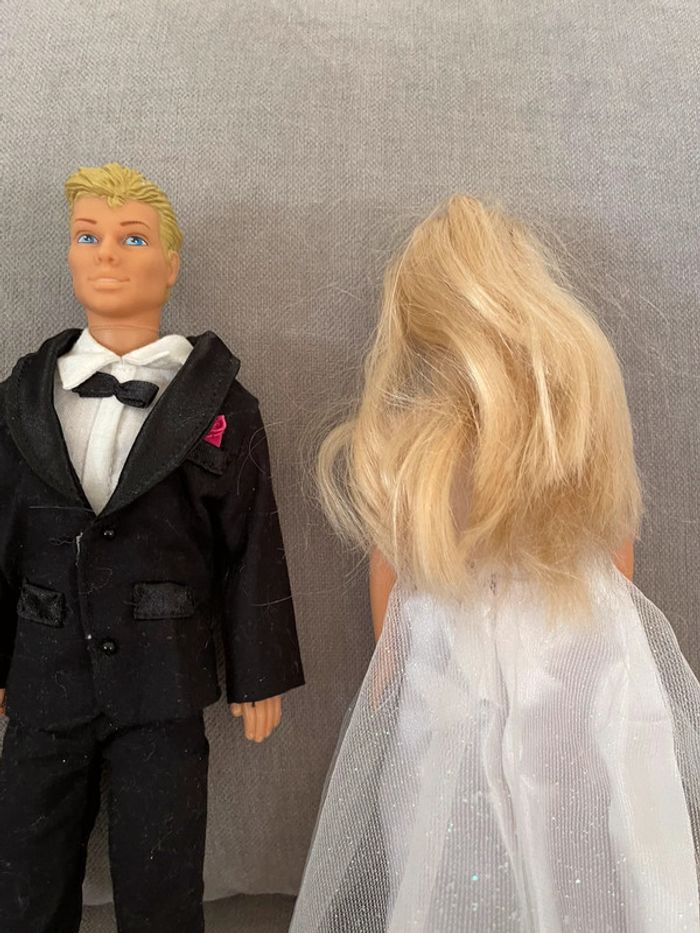 poupées Barbie couple de mariés - photo numéro 7
