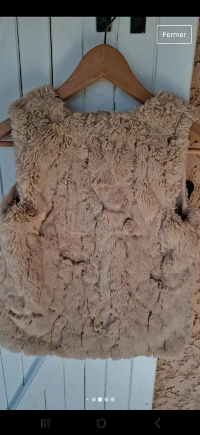 Gilet en fourrure synthétique - photo numéro 5