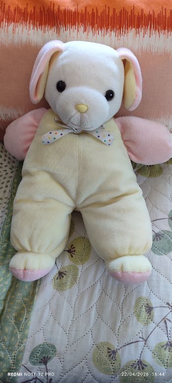 Doudou chien vintage 