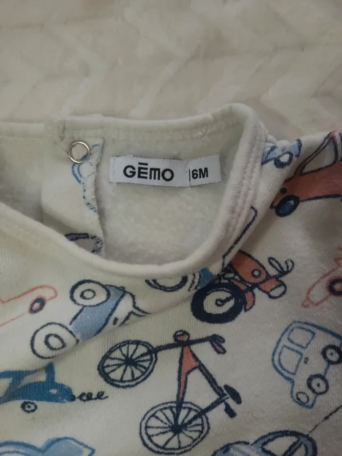 👶Pyjama hivers Gemo taille 6mois👶 - photo numéro 3