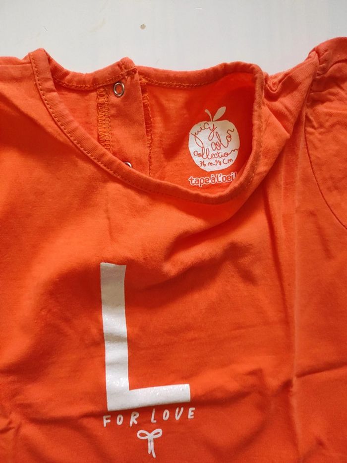 T-shirt TAO orange - photo numéro 2