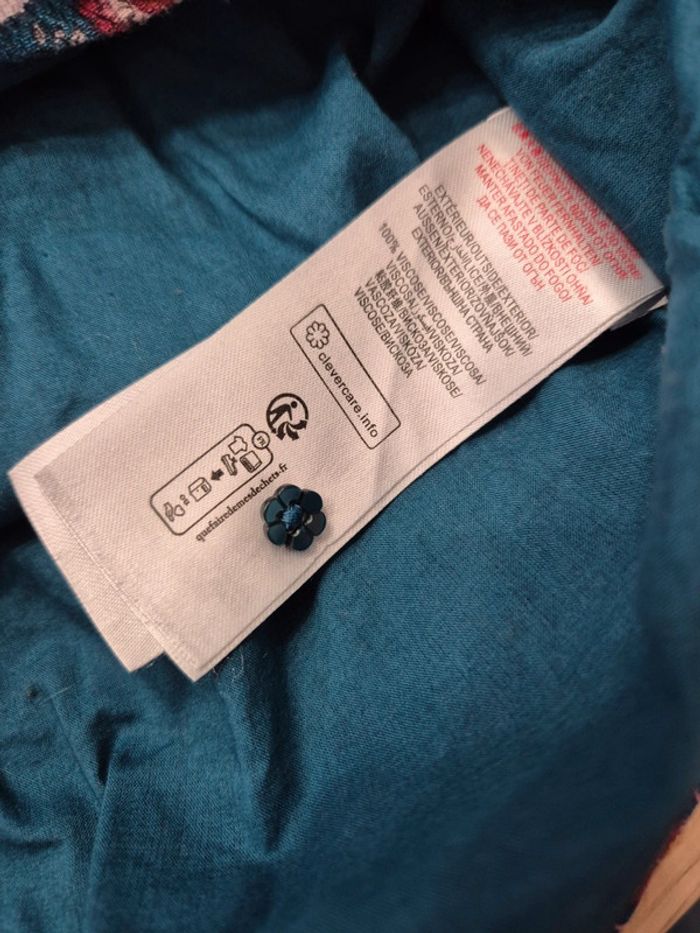 💙 Robe bleu "Au clair de la Brume" Sergent Major 24 mois - photo numéro 5