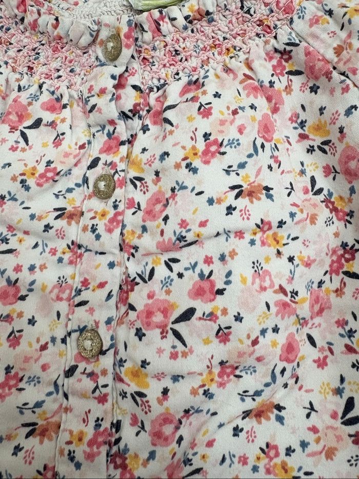 Blouse fleurie Tape à l’Œil – Taille 9 mois - photo numéro 4