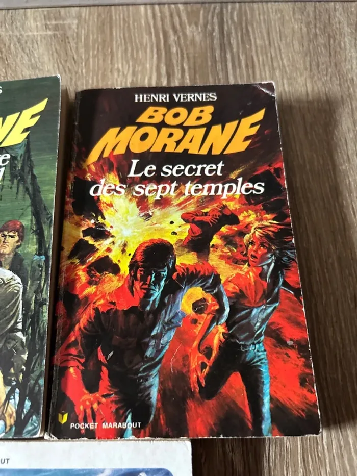 Lot 5 livres Bob Morane - Éditions anciennes Marabout (années 60-70) - photo numéro 4