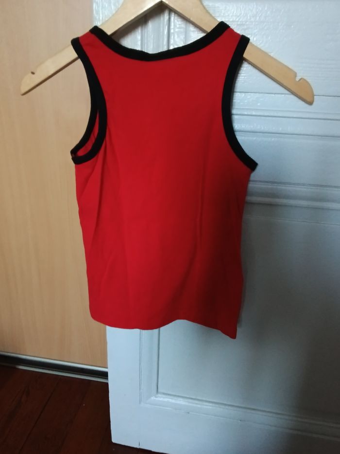 Débardeur car's rouge et multicolore - photo numéro 2