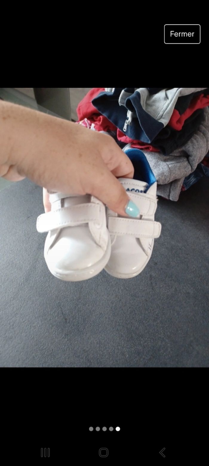 Basket lacoste taille 20.5 - photo numéro 4