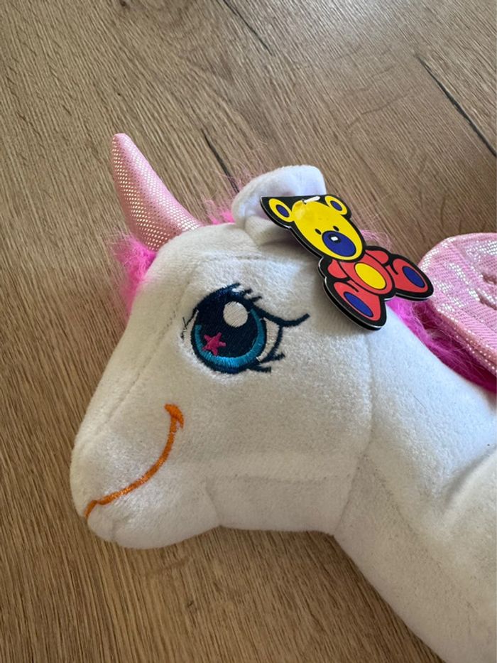 Peluche toycompany licorne neuve avec étiquette - photo numéro 2