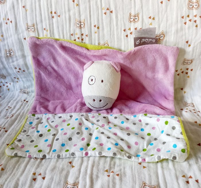 Doudou girafe bébé 9