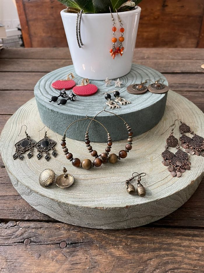 Boucles d’oreilles pendantes - photo numéro 2